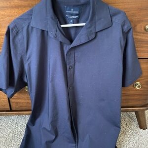 Button Down Dark Blue Shirt